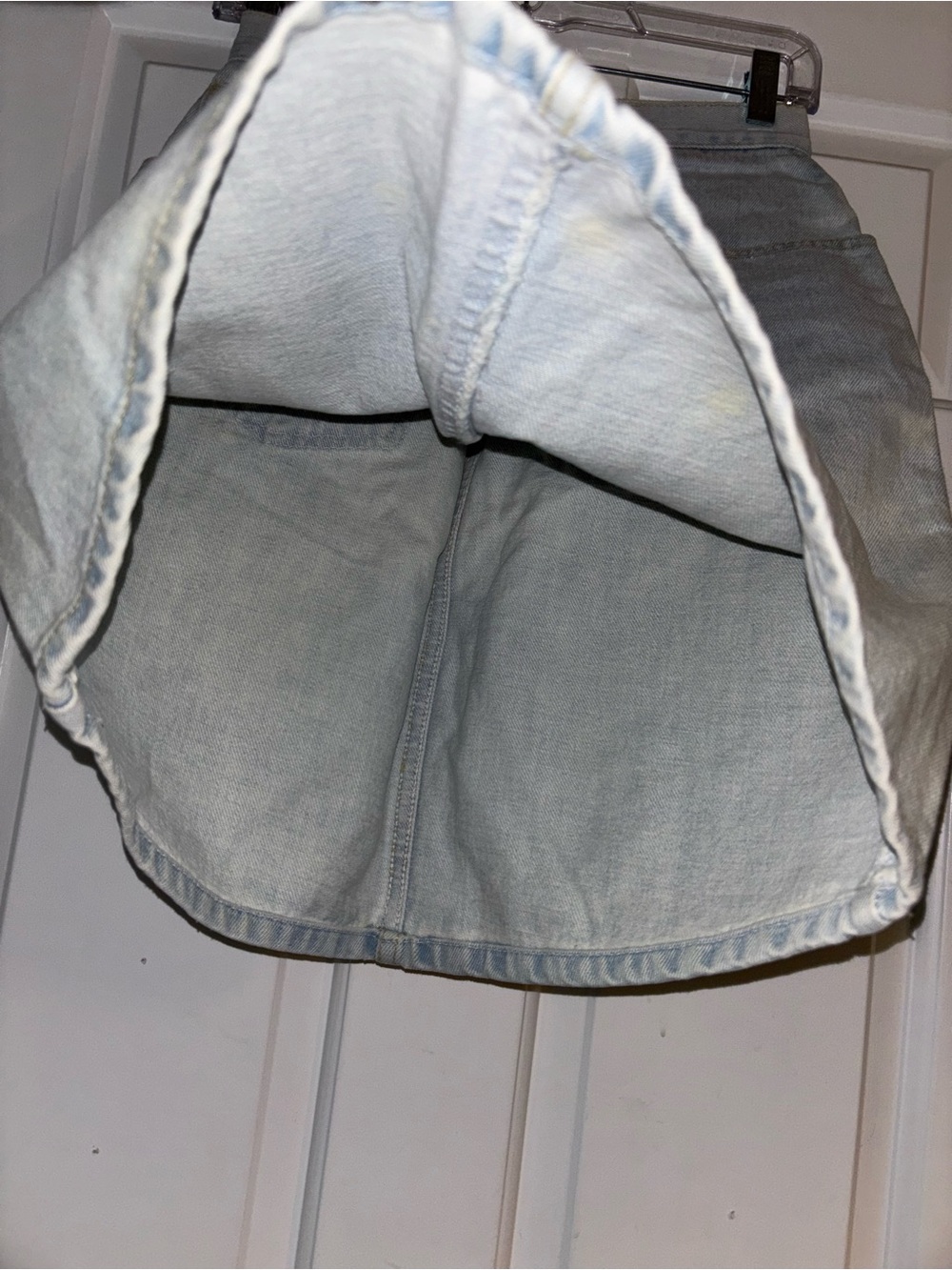 Vintage GUESS Acid Wash Denim A-Line Skirt - Picture 2 of 5